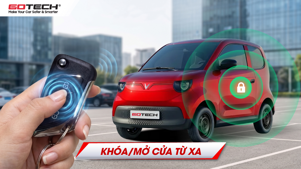 Chìa khoá tự động xe Gotech Gokey VF2